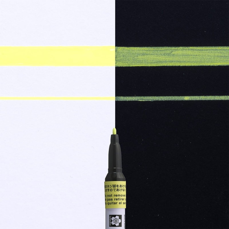Marker olejny Pen-Touch Sakura - 1,00 mm Fluo Yellow