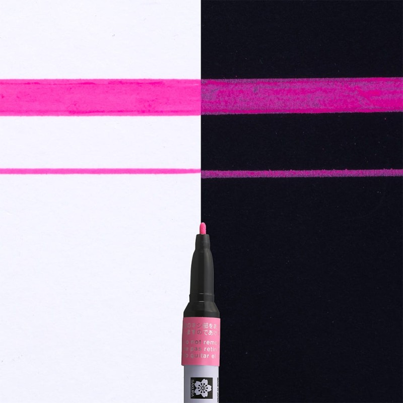Marker olejny Pen-Touch Sakura - 1,00 mm Fluo Pink
