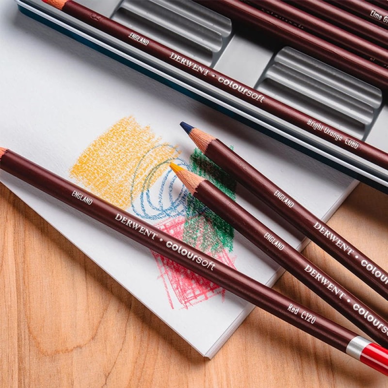 Zestaw kredek Derwent Coloursoft - 36 szt.