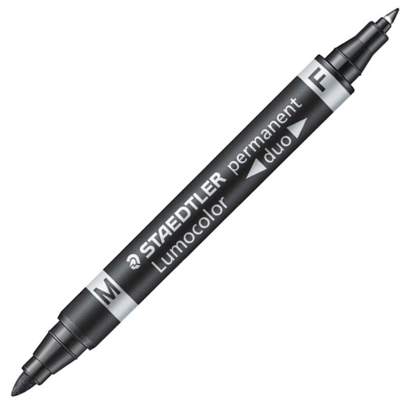 Marker foliopis Lumocolor DUO  S 348 Staedtler czarny