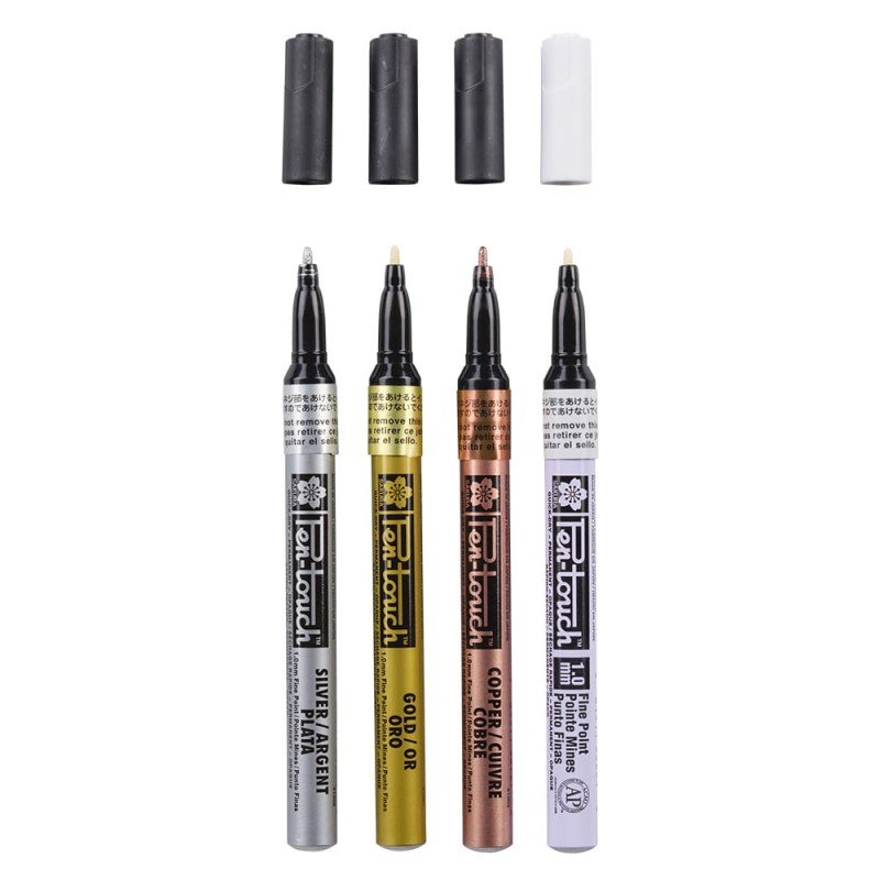 Zestaw markerów Pen-Touch Metallic Set 1 mm.jpg