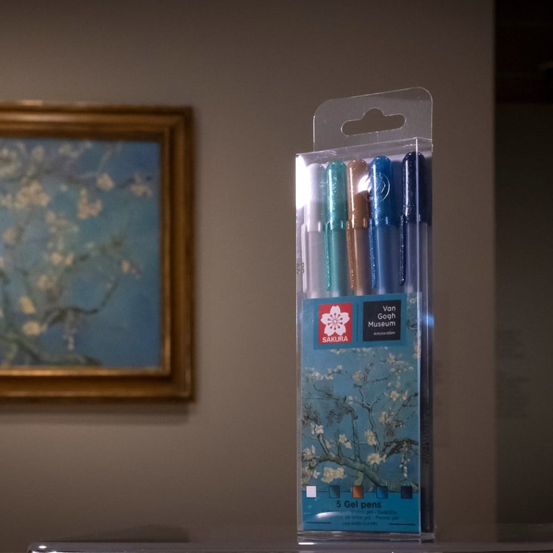 Zestaw pisaków żelowych Gelly Roll Van Gogh Museum Sakura 5 szt