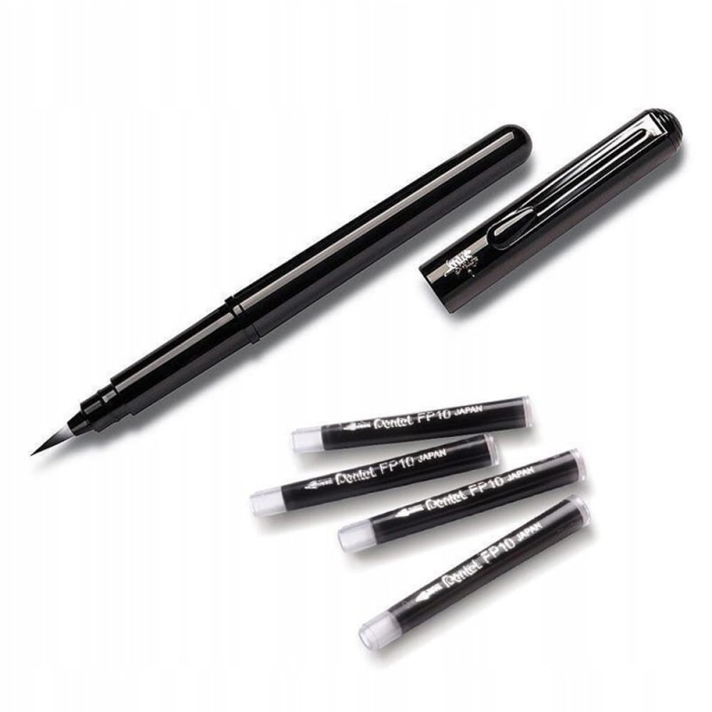 Wkłady do Brush Pen GFKP Pentel 4 szt
