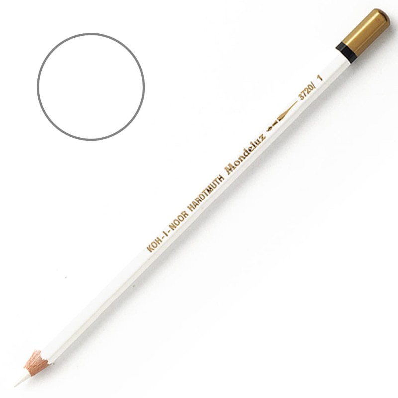 Kredka akwarelowa Koh-I-Noor Mondeluz - 01 Titanium white