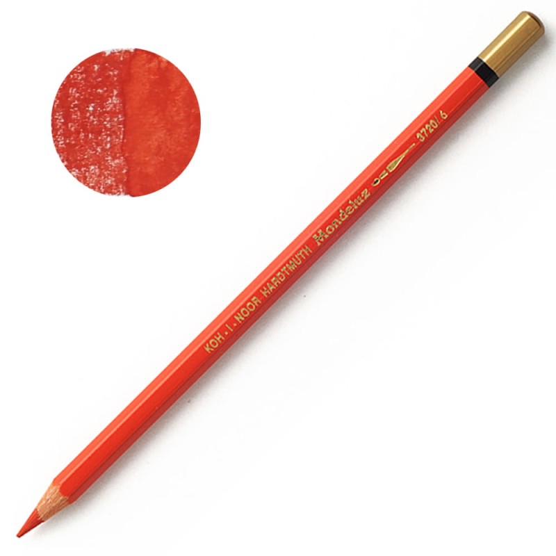 Kredka akwarelowa Koh-I-Noor Mondeluz - 06 Vermilion red