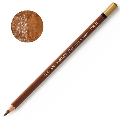 Kredka akwarelowa Koh-I-Noor Mondeluz - 32 Natural sienna