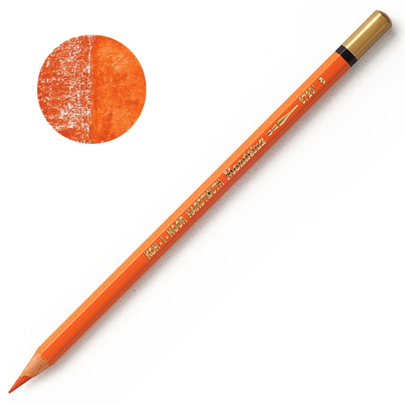 Kredka akwarelowa Koh-I-Noor Mondeluz - 05 Reddish orange