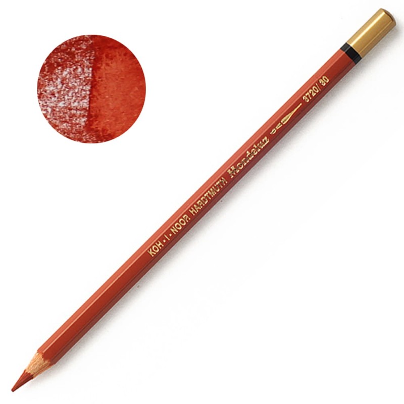Kredka akwarelowa Koh-I-Noor Mondeluz - 30 Reddish brown