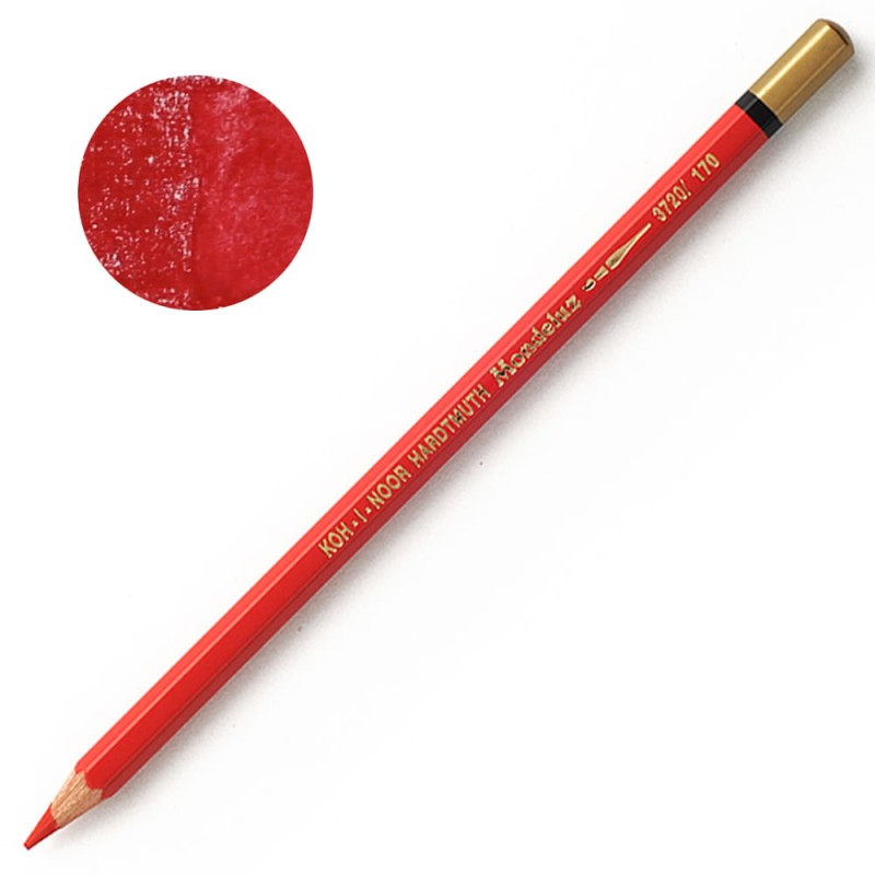 Kredka akwarelowa Koh-I-Noor Mondeluz - 170 Pyrrole red