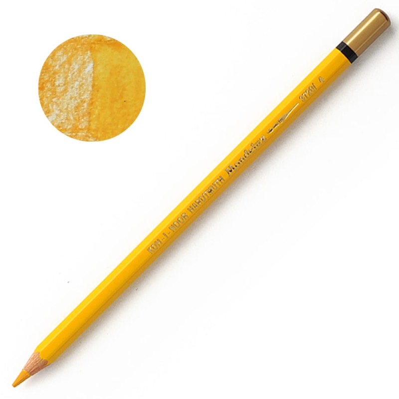 Kredka akwarelowa Koh-I-Noor Mondeluz - 04 Dark yellow