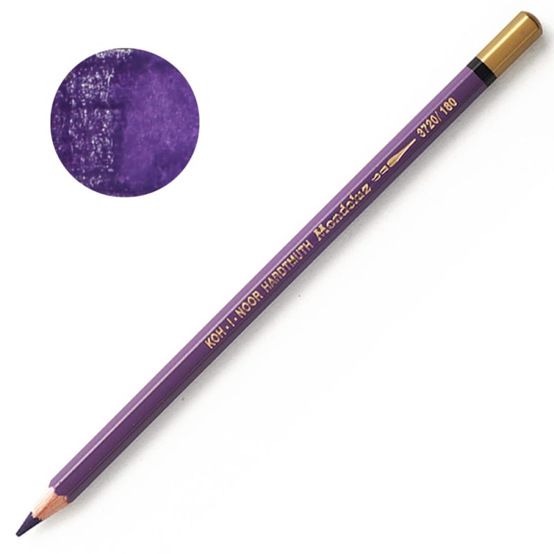 Kredka akwarelowa Koh-I-Noor Mondeluz - 180 Lavender violet dark