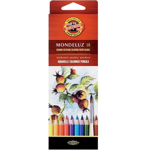 Zestaw kredek akwarelowych Koh-I-Noor Mondeluz - 18 szt.