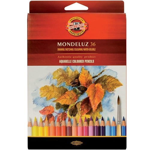 Zestaw kredek akwarelowych Koh-I-Noor Mondeluz - 36 szt.