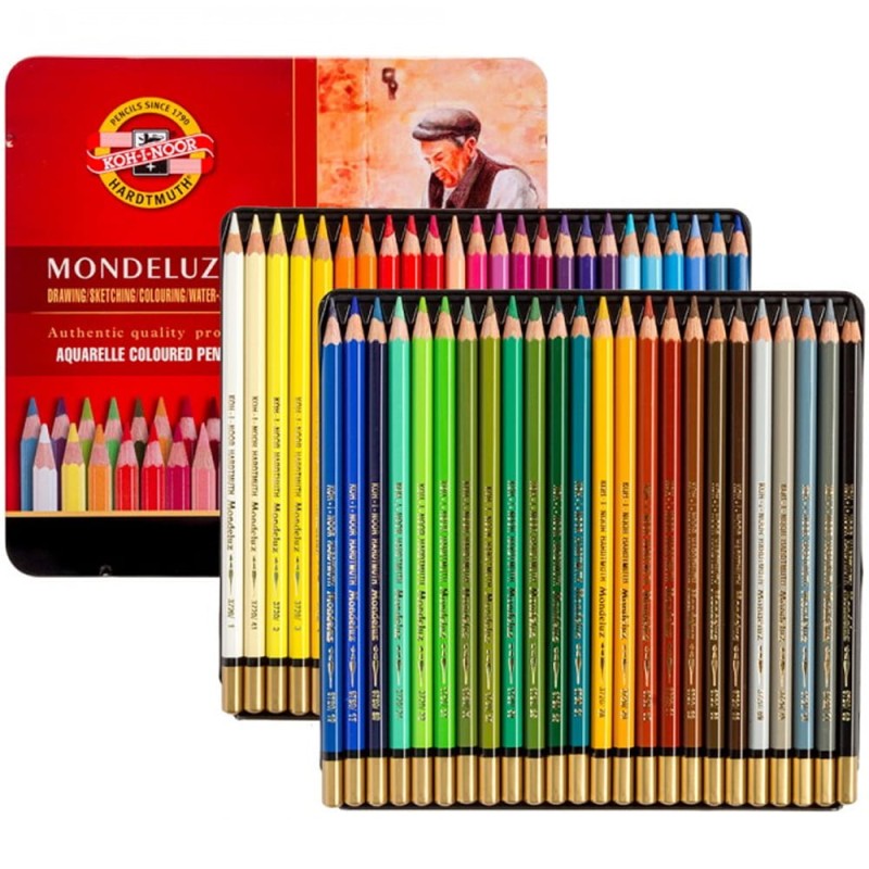 Zestaw kredek akwarelowych Koh-I-Noor Mondeluz - 48 szt.