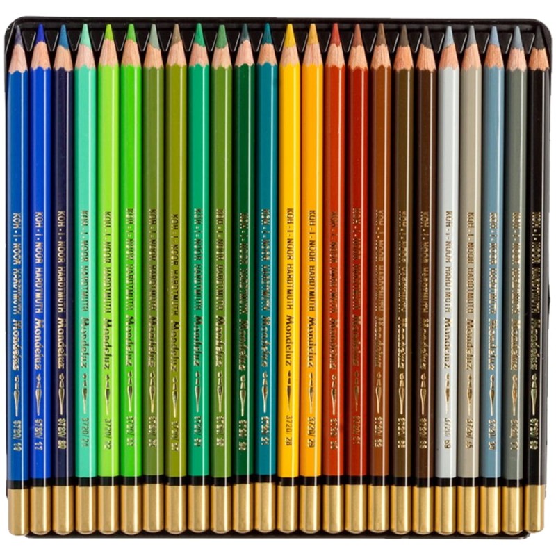 Zestaw kredek akwarelowych Koh-I-Noor Mondeluz - 48 szt.