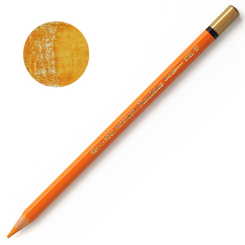 Kredka akwarelowa Koh-I-Noor Mondeluz - 67 Yellowish orange