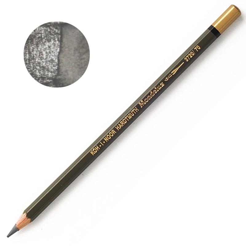 Kredka akwarelowa Koh-I-Noor Mondeluz - 70 Drk grey