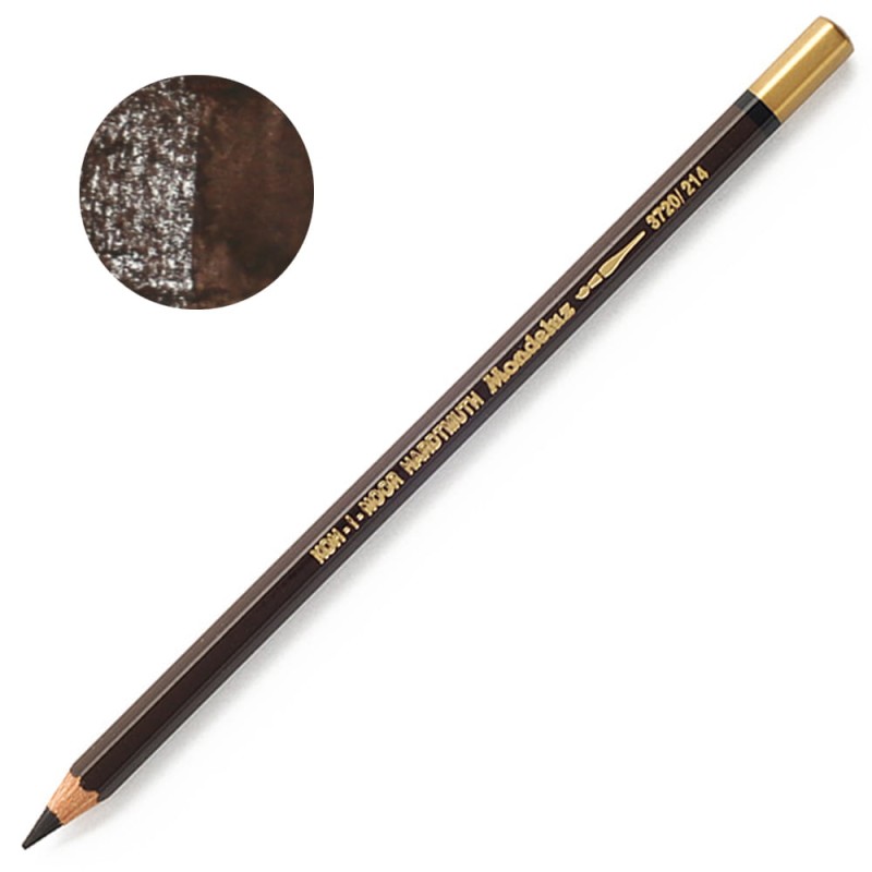 Kredka akwarelowa Koh-I-Noor Mondeluz - 214 Brown earth dark