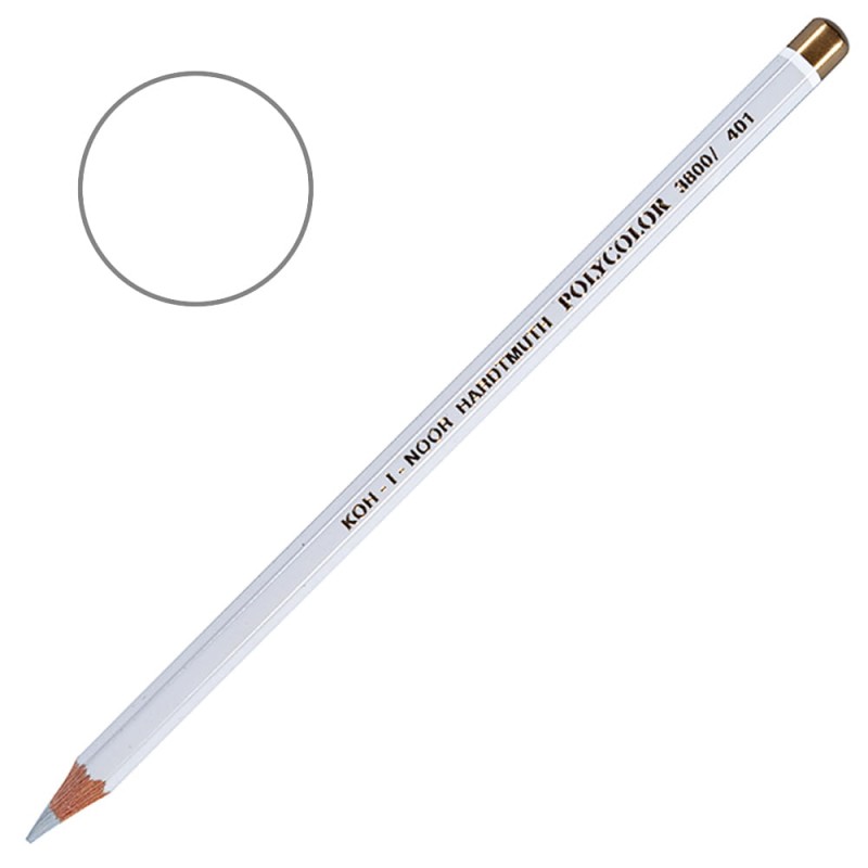 Kredka Koh-I-Noor Polycolor - 01 Titanium white