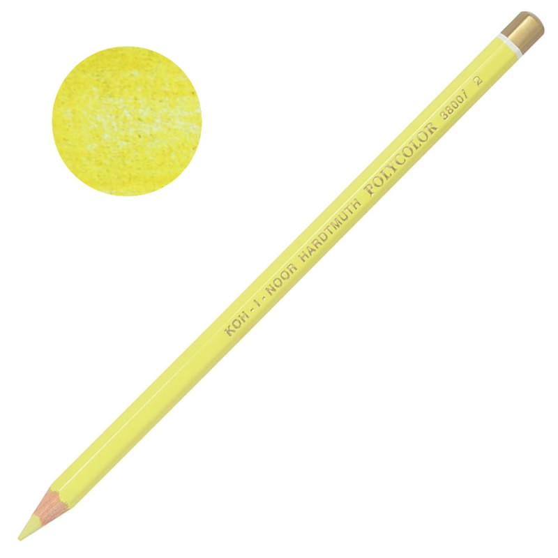 Kredka Koh-I-Noor Polycolor - 02 Lemon yellow
