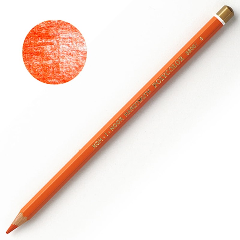 Kredka Koh-I-Noor Polycolor - 05 Reddish orange