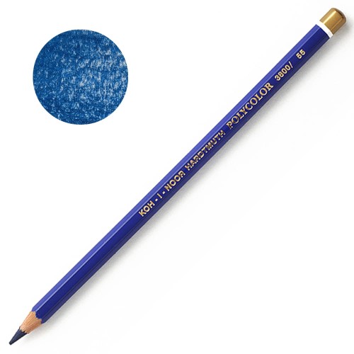 Kredka Koh-I-Noor Polycolor - 55 Permanent blue