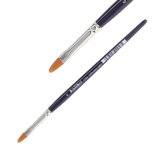 Pędzel Kolibri seria 1708 - 6 - koci język