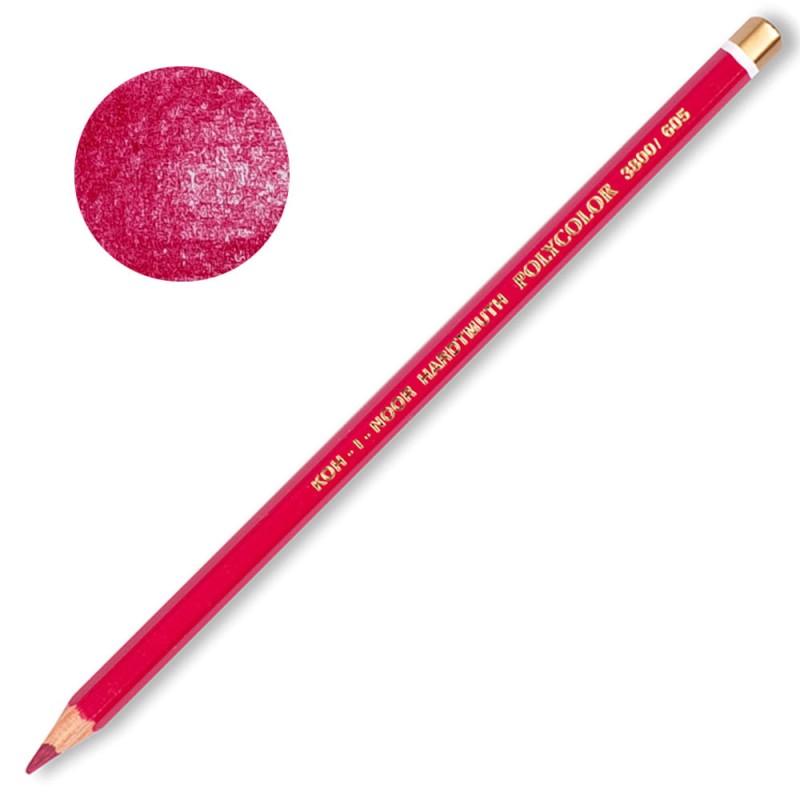 Kredka Koh-I-Noor Polycolor - 605 Burgundy red