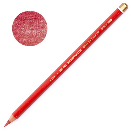 Kredka Koh-I-Noor Polycolor - 606 Dark vermilion red