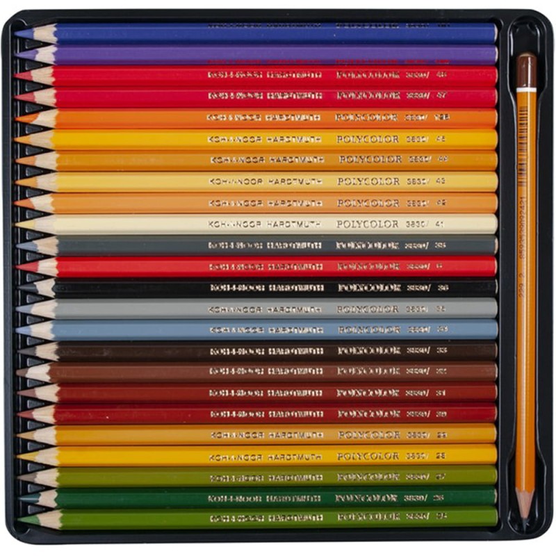 Zestaw kredek Koh-I-Noor Polycolor - 72 szt.
