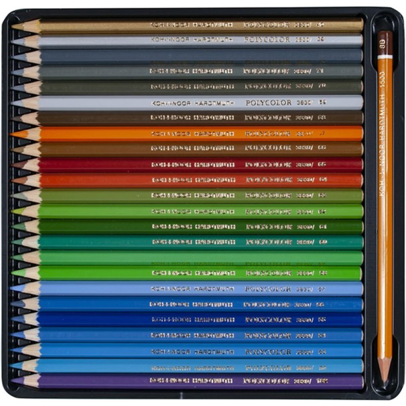Zestaw kredek Koh-I-Noor Polycolor - 72 szt.