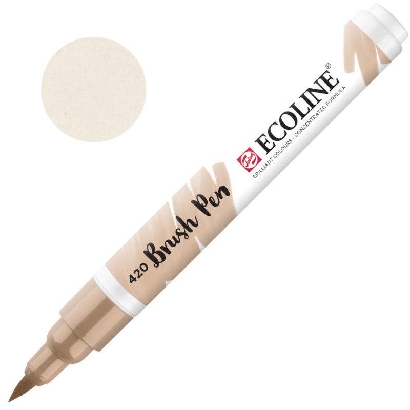 Marker Ecoline Brush Pen - 420 Beige