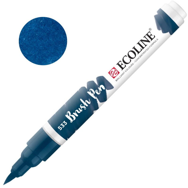 Marker Ecoline Brush Pen - 533 Indigo