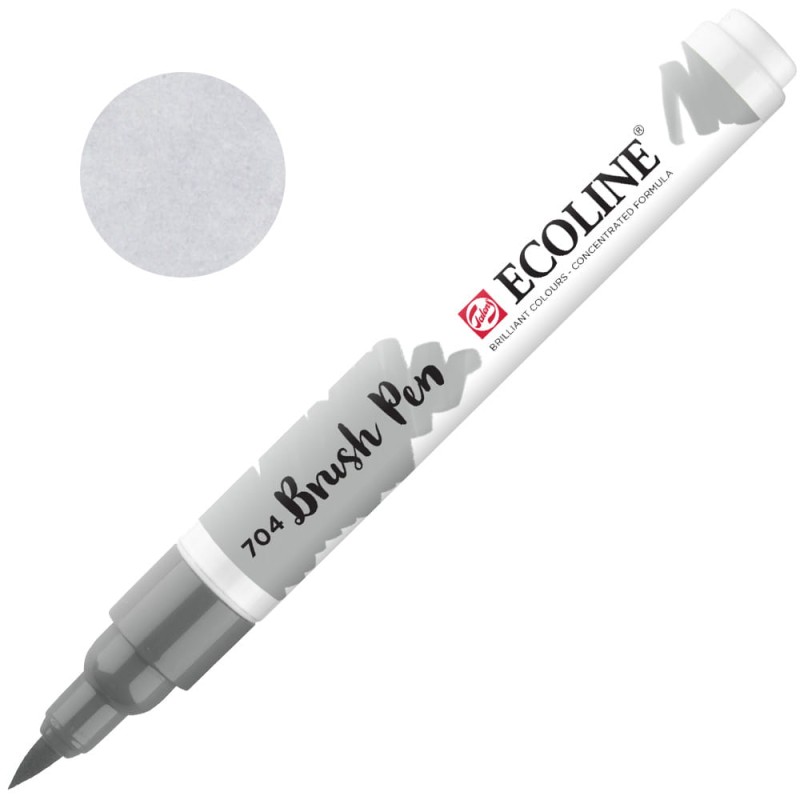 Marker Ecoline Brush Pen - 704 Grey