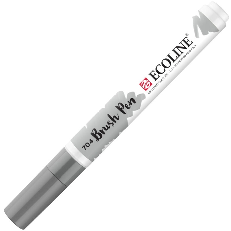 Marker Ecoline Brush Pen - 704 Grey