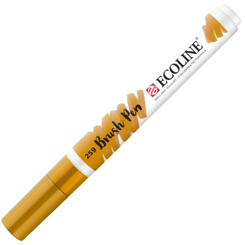 Marker Ecoline Brush Pen - 259 Sand Yellow