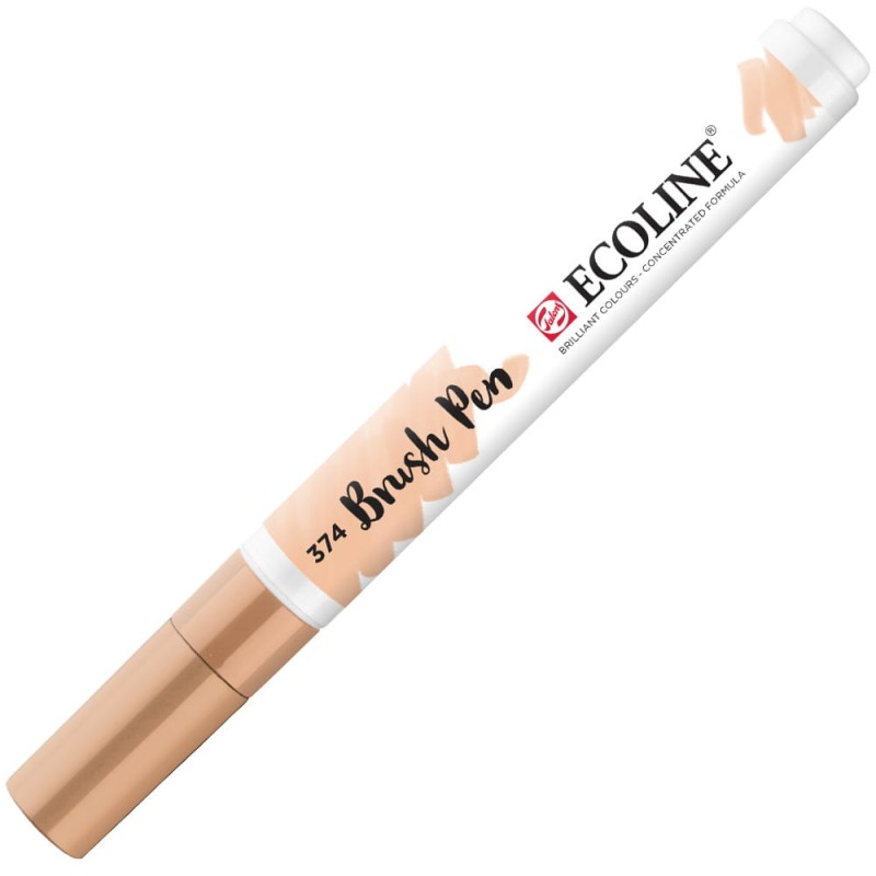 Marker Ecoline Brush Pen - 374 Pink Beige