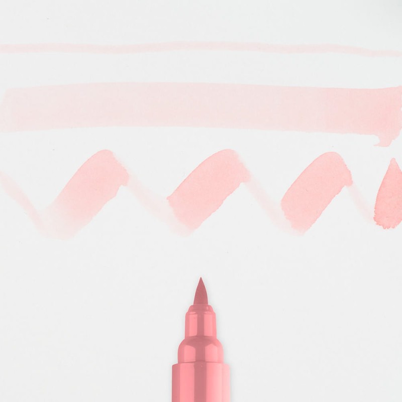 Marker Ecoline Brush Pen - 381 Pastel Red