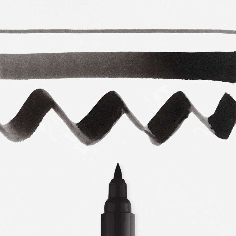 Marker Ecoline Brush Pen - 700 Black