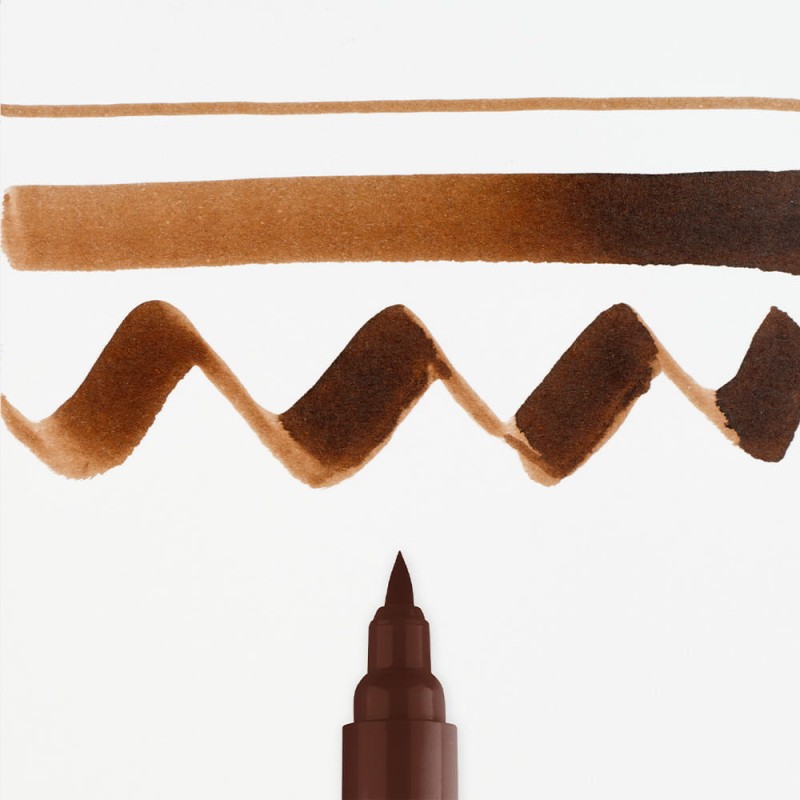 Marker Ecoline Brush Pen - 440 Sepia Deep