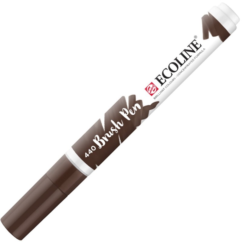 Marker Ecoline Brush Pen - 440 Sepia Deep