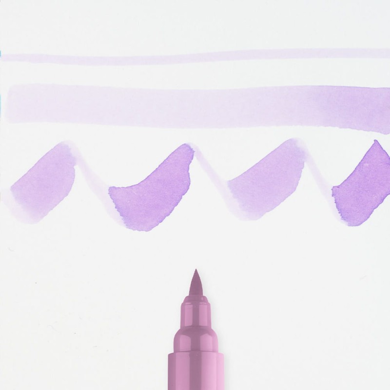 Marker Ecoline Brush Pen - 579 Pastel Violet