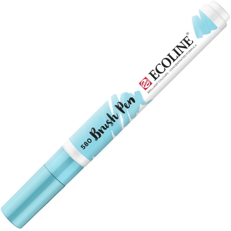 Marker Ecoline Brush Pen - 580 Pastel Blue