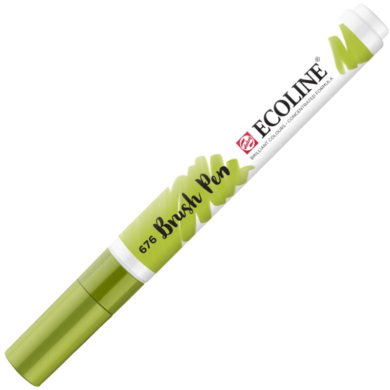 Marker Ecoline Brush Pen - 676 Grass Green