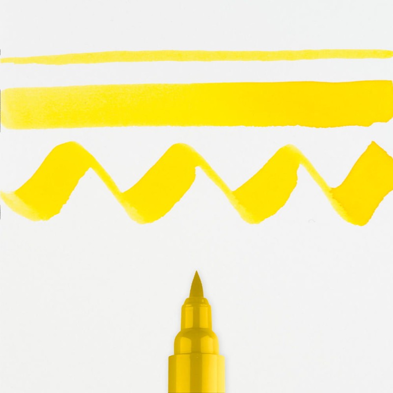 Marker Ecoline Brush Pen - 201 Light Yellow