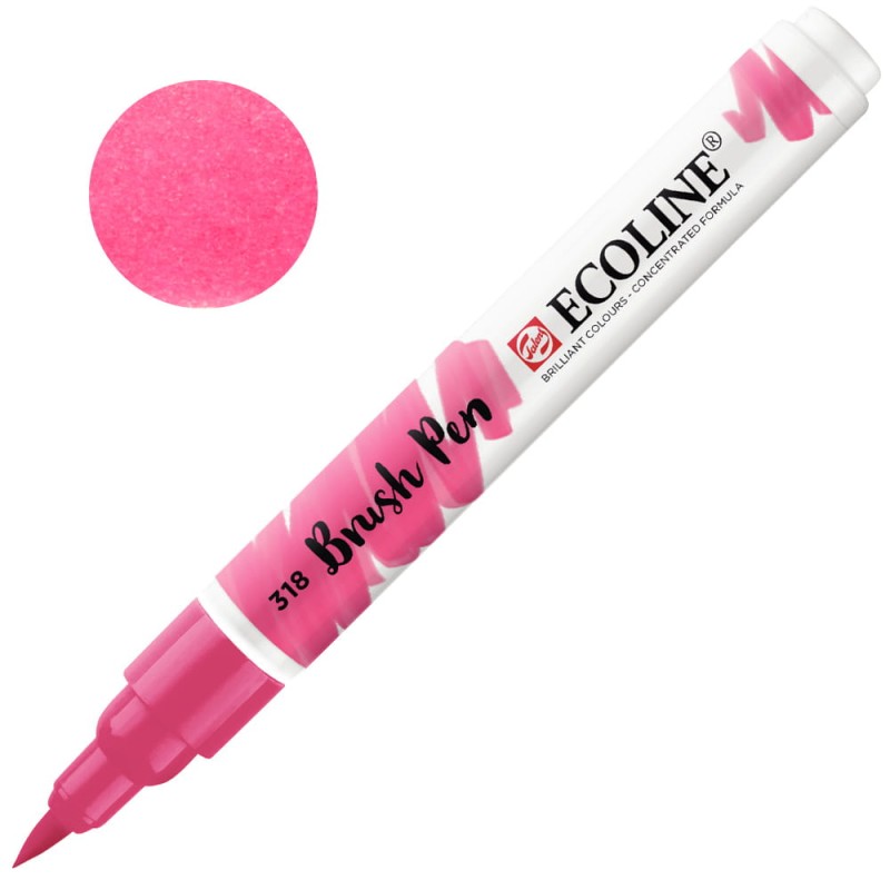 Marker Ecoline Brush Pen - 318 Carmine