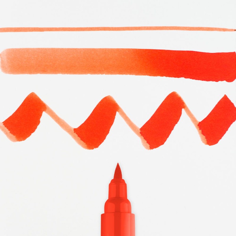 Marker Ecoline Brush Pen - 311 Vermilion