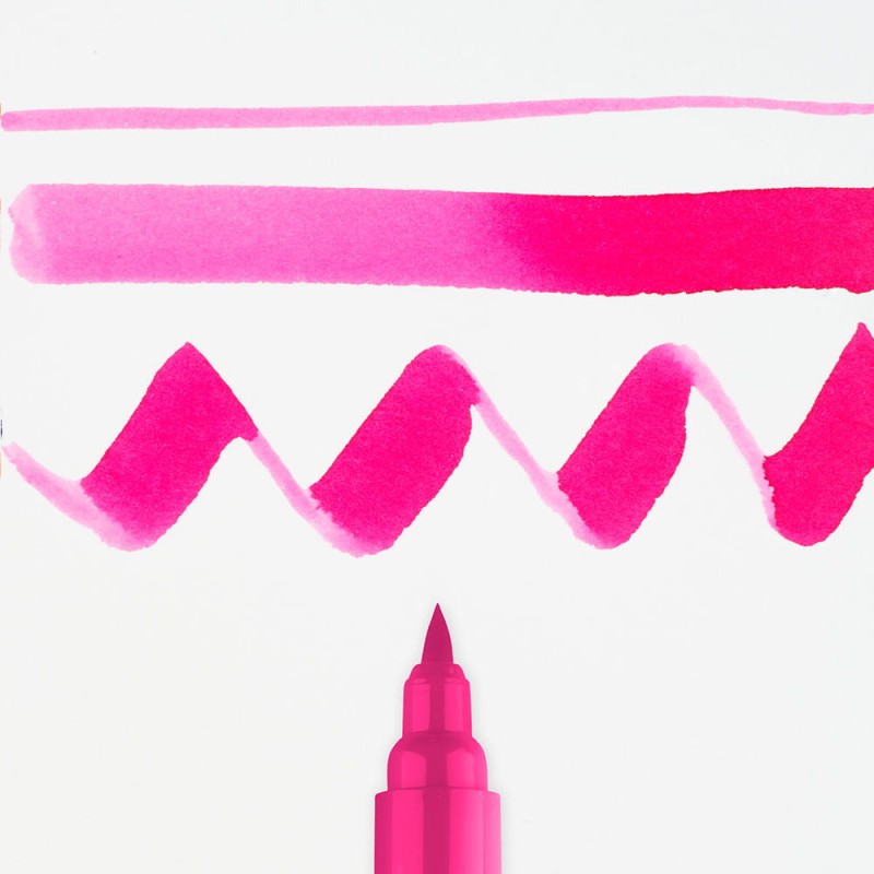 Marker Ecoline Brush Pen - 337 Magenta