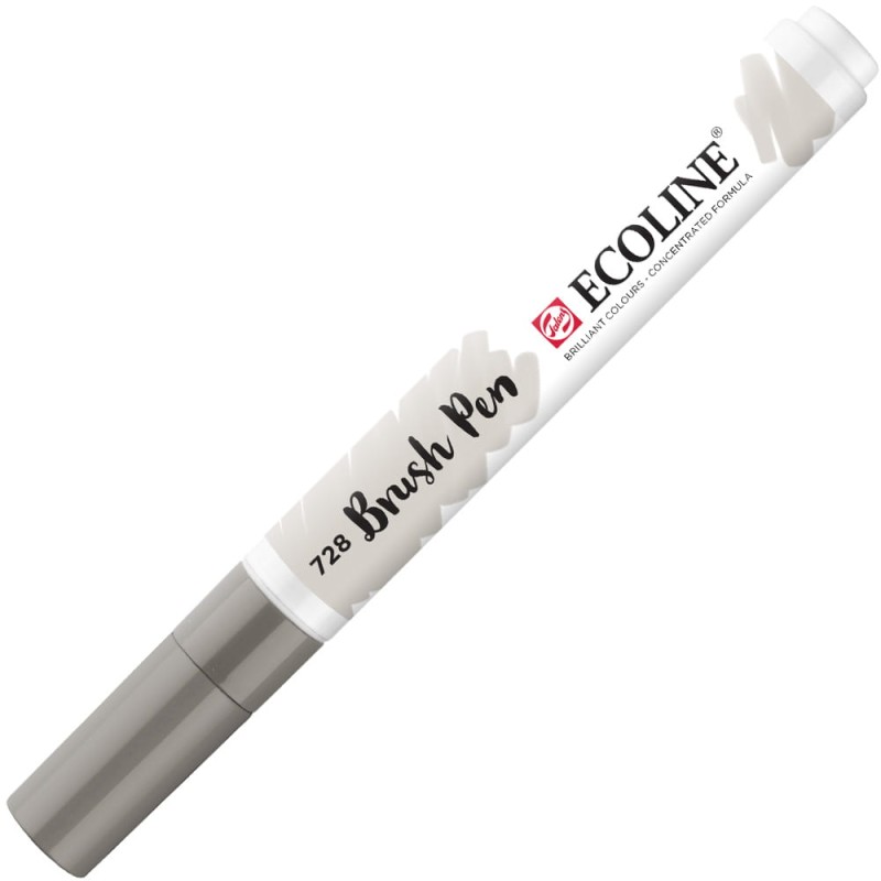 Marker Ecoline Brush Pen - 728 Warm Grey Light