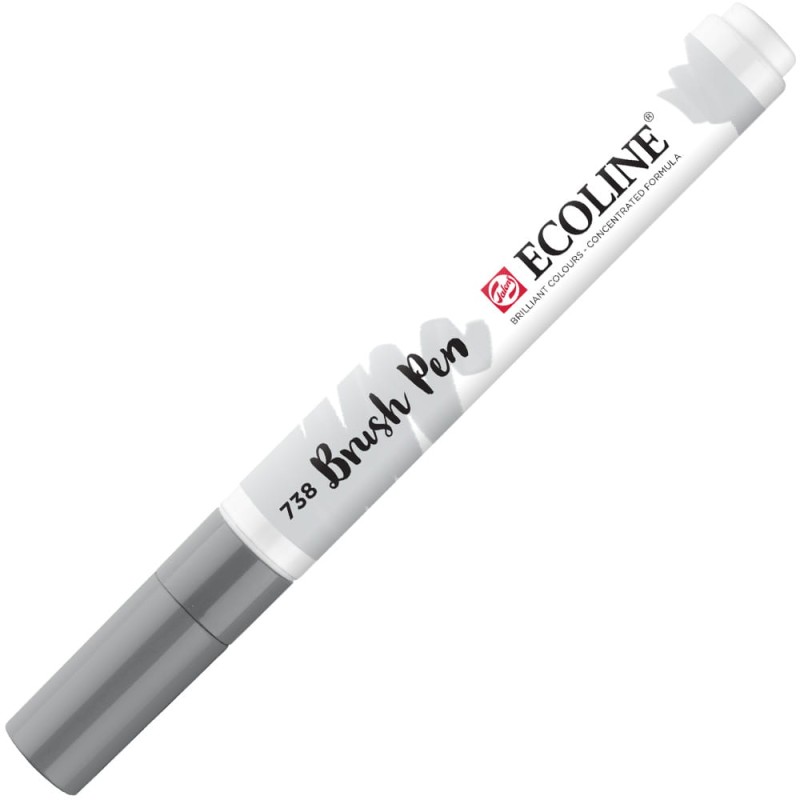 Marker Ecoline Brush Pen - 738 Cold Gray Light